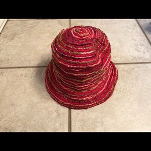 SOLD. Aqua Cute Multicolored Hat